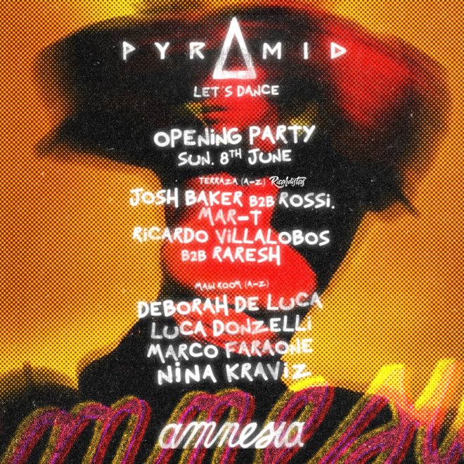 Pyramid Ibiza announces its dates for this season at Amnesia