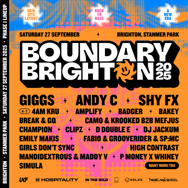 Boundary Brighton Festival: la line-up finale incendia la costa sud