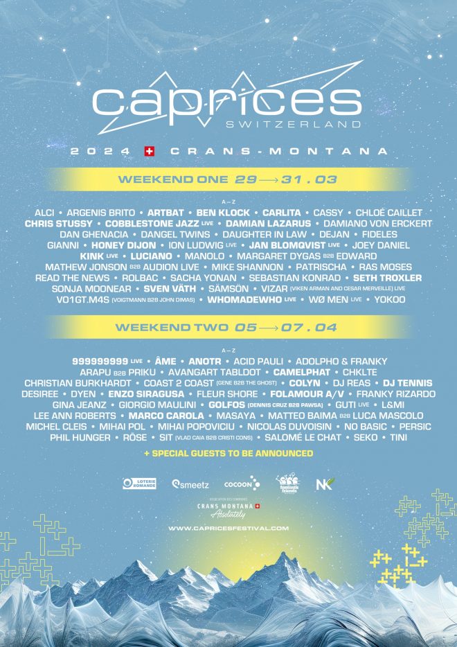 Caprices Festival announces first headliners for 21st edition across two weekends