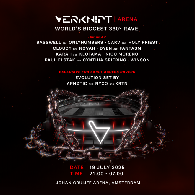 Verknipt ArenA to attempt Guinness World Records title for largest laser show