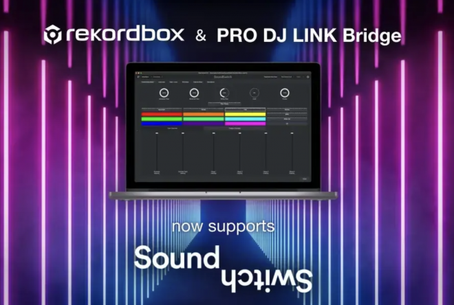 rekordbox e PRO DJ LINK Bridge ora supportano SoundSwitch: luce e suono finalmente sincronizzati