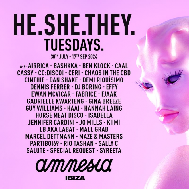 HE.SHE.THEY. Reveals season-long amnesia residency